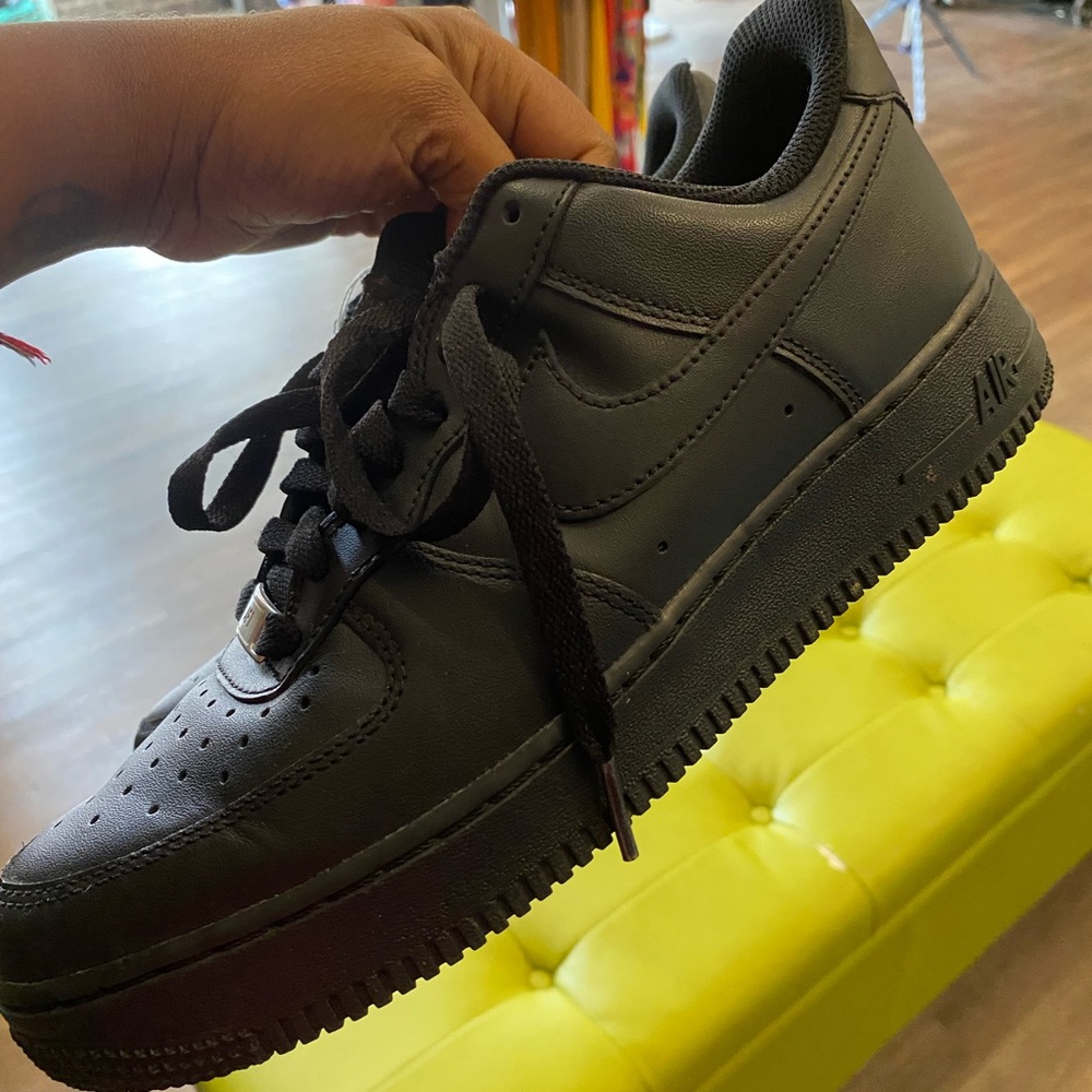 Black Air Force ones
